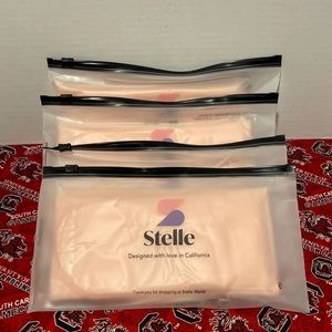 Stelle Girls Ballet Dance Students School Footed Tight XS 4-6 Years 8 Pack Pink